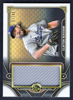 Clayton Kershaw 2017 Topps Triple Threads Los Angeles Dodgers Card