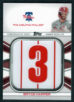 Bryce Harper 2022 Topps Series Two Commemorative Batting Helmet Card #BH-BH