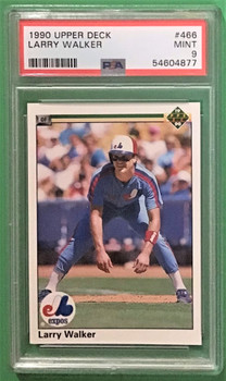 1990 Topps #757 Larry Walker PSA 9 - The Baseball Card King, Inc.