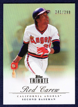 2014 Panini Cooperstown #69 Rod Carew Red Parallel 22/50 - The