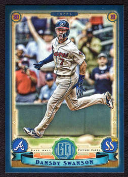 2022 Panini Immaculate #92 Dansby Swanson Jersey Relic 46/49 - The Baseball  Card King, Inc.