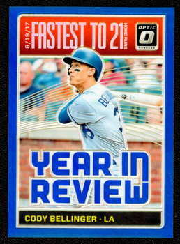 2018 Panini Donruss Optic #124 Corey Seager Shock Prizm - The