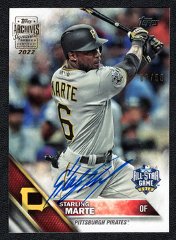 2023 Topps Chrome Cosmic #178 Starling Marte Aqua Equinox