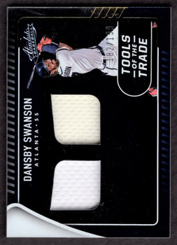 2022 Panini Immaculate #92 Dansby Swanson Jersey Relic 46/49 - The