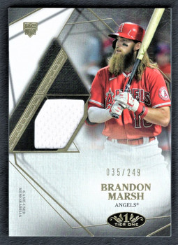 2019 Topps Tier One #T1R-MO Matt Olson Game Used Jersey Relic 211