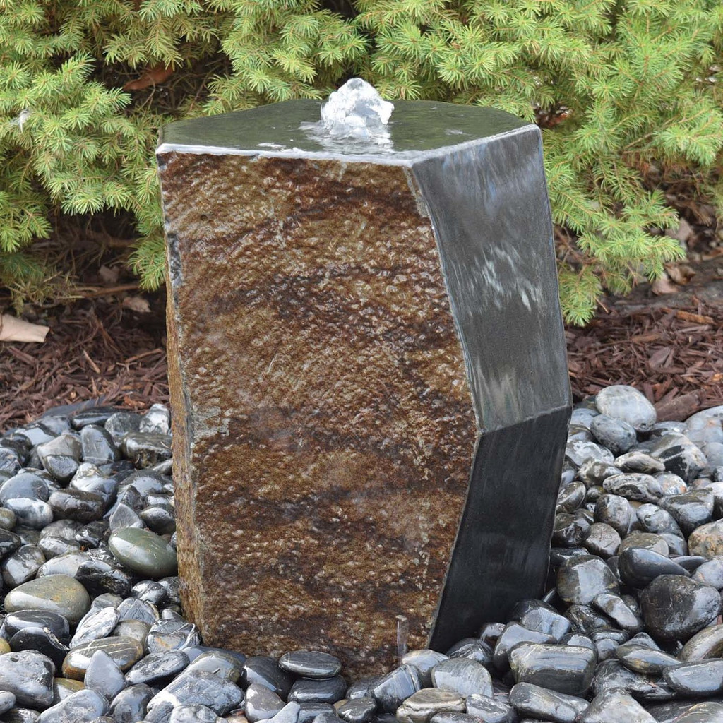 Basalt Columns Polished Sides Rock Water Features