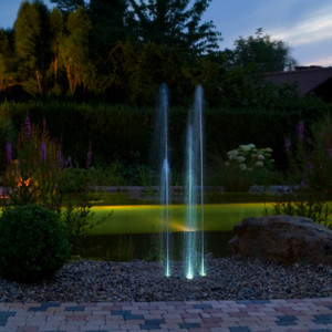 Water Trio Fountain water display Water Trio Fountain water display