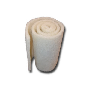 Pond Filter Media - 2" Coarse White Mat Pond Filter Media - 2" Coarse White Mat