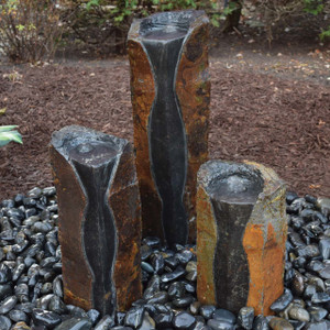 Polished Middle Basalt Columns Polished Middle Basalt Columns