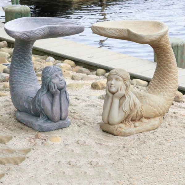 Mermaid Birdbaths (9749)