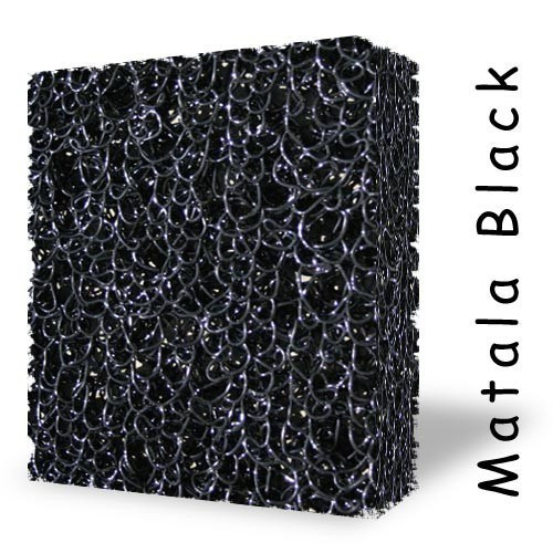 Black Super Coarse Matala Mat Pond Filter Media