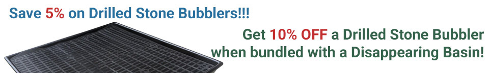Save on Drilled Bubbling Boulders