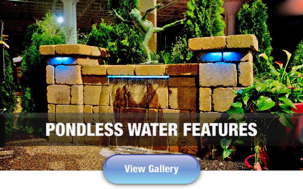 Hoffman's Water X Scapes Pondless Water Feature Photo Gallery