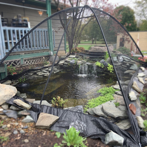 buy fish pond netting Netting, Pond for Koi Ponds 15 x 20FT Pond Net, Heavy Duty Woven Fine Mesh Pond Garden Pool Netting Kit for Leaves to Catch Leaves and Debris, Protects designed garden solution that combines classic practicality with modern adjustability DeWitt Deluxe Heavy Duty Mesh