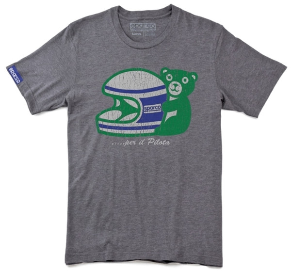 Sparco T-Shirt Pilota Grey - XXL - SP0120GR5XXL Sparco T-Shirt Pilota Grey - XXL - SP0120GR5XXL
