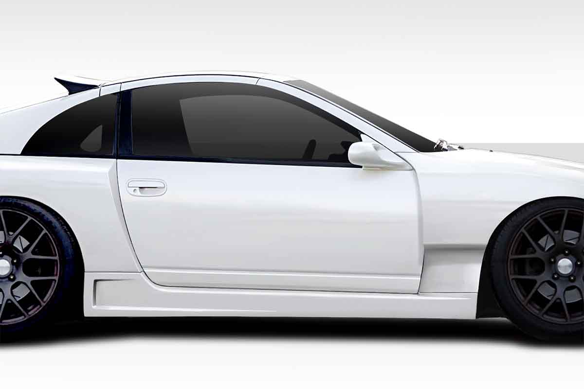 1990-1996 Nissan 300ZX Z32 2+2 Duraflex Vapor Wide Body Side Skirt Rocker Panels - 2 Pieces