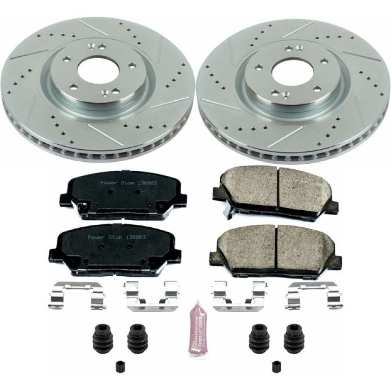 Power Stop 11-15 Kia Optima Front Z23 Evolution Sport Brake Kit - K6324