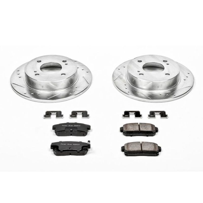 Power Stop 01-02 Infiniti G20 Rear Z23 Evolution Sport Brake Kit - K741