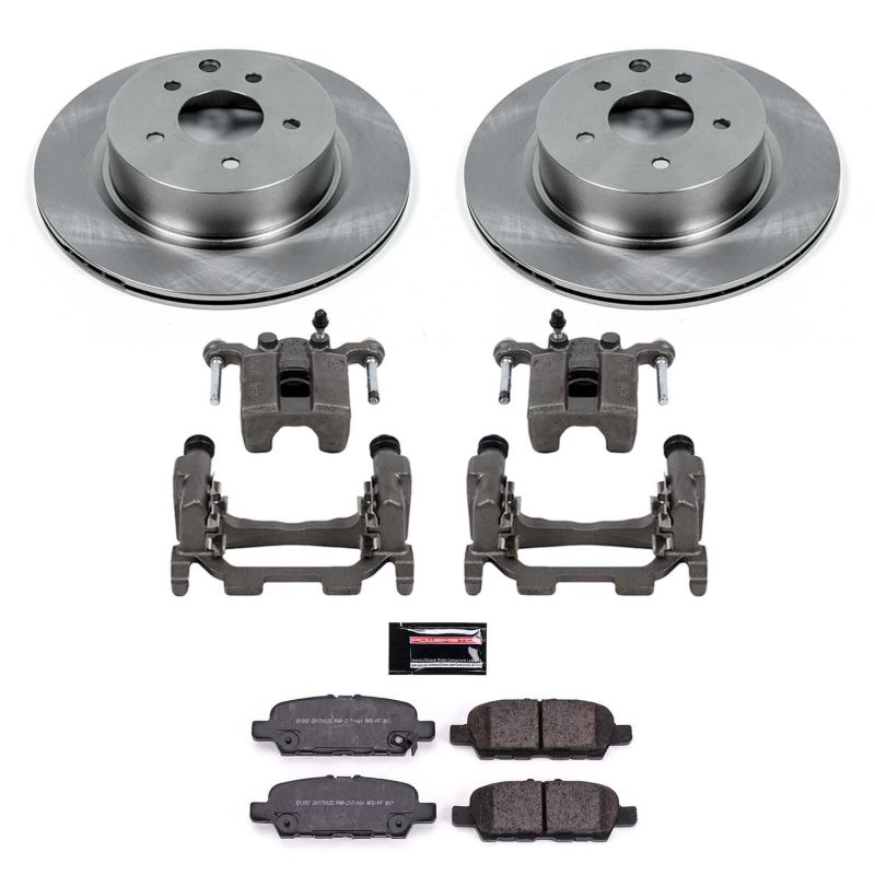 Power Stop 18-19 Nissan 370Z Rear Autospecialty Brake Kit w/Calipers - KCOE8062