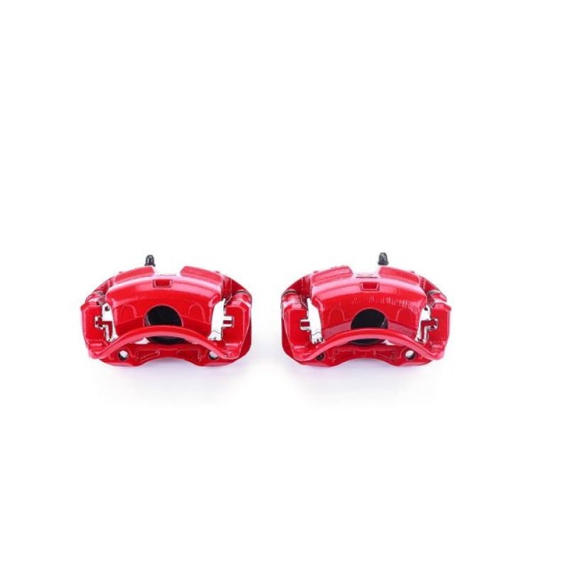 Power Stop 00-06 Nissan Sentra Front Red Calipers w/Brackets - Pair - S2618