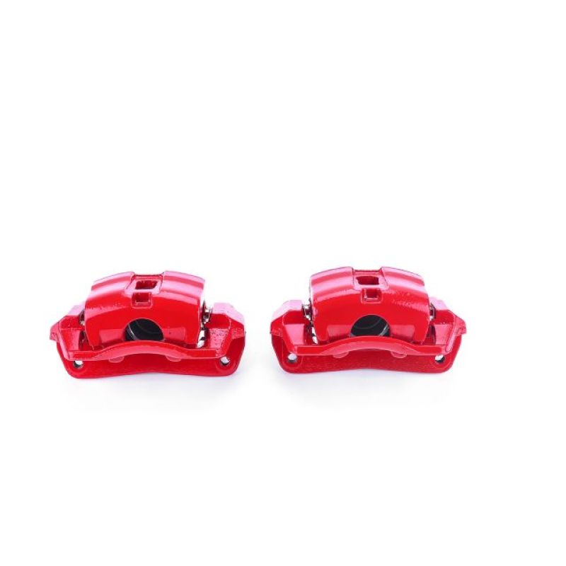 Power Stop 98-02 Mazda 626 Front Red Calipers w/Brackets - Pair - S2622