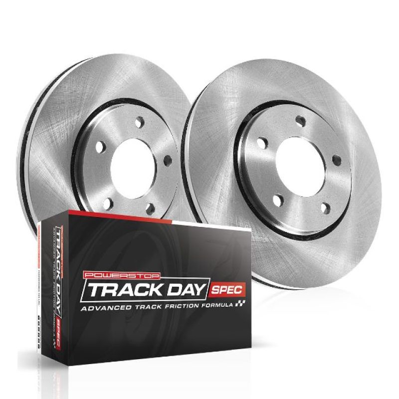 Power Stop 98-99 Acura CL Rear Track Day SPEC Brake Kit - TDSK1244