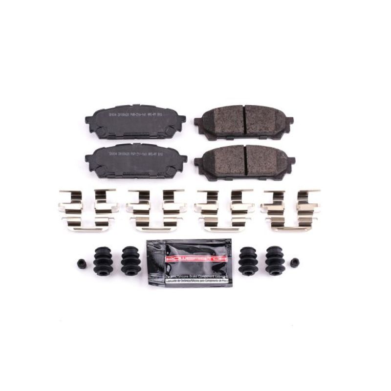 Power Stop 05-06 Saab 9-2X Rear Z23 Evolution Sport Brake Pads w/Hardware - Z23-1004
