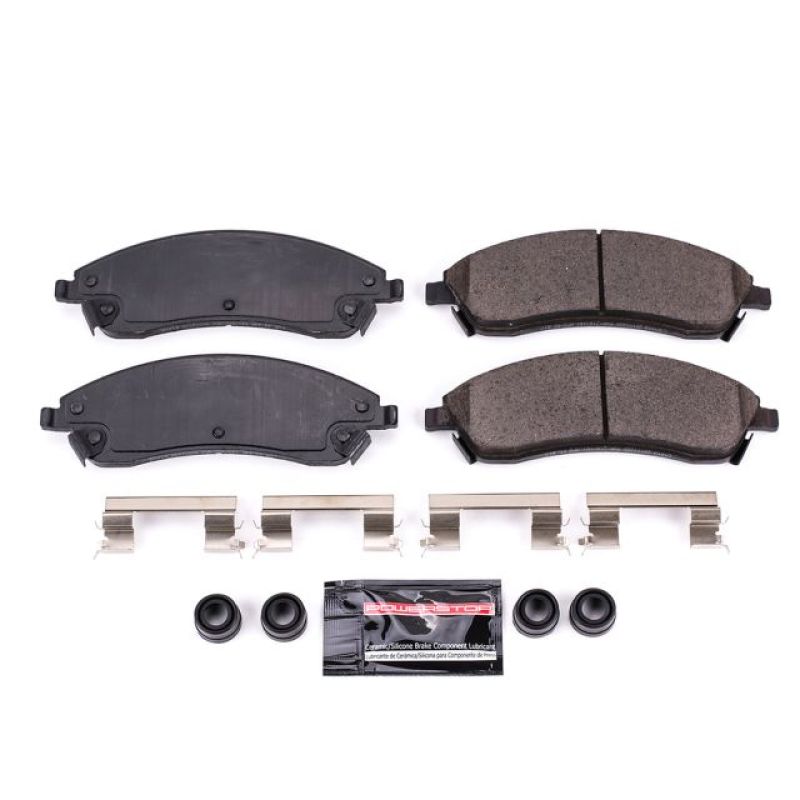 Power Stop 06-07 Cadillac CTS Front Z23 Evolution Sport Brake Pads w/Hardware - Z23-1019