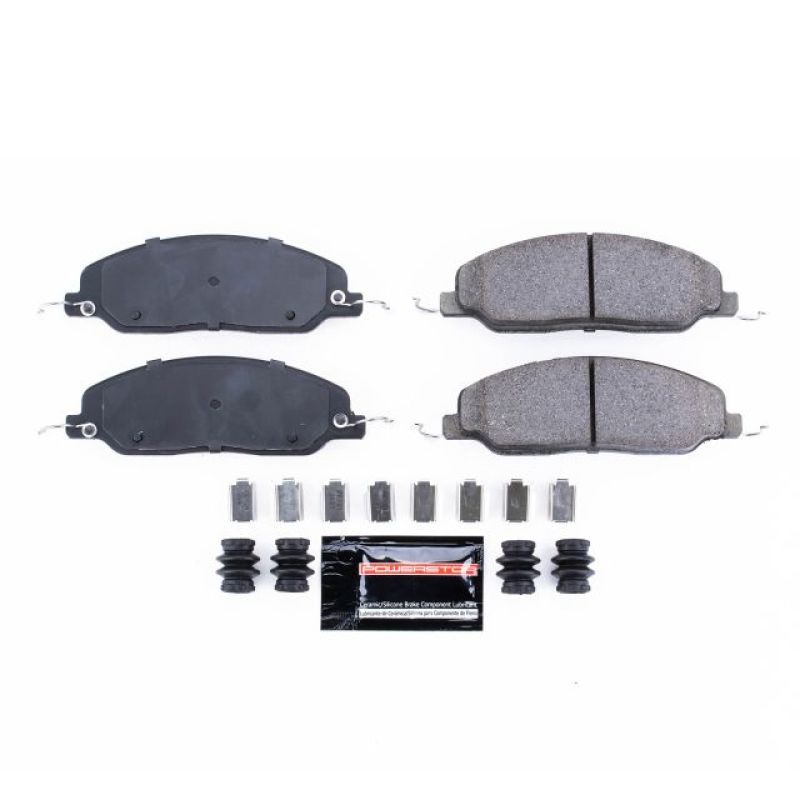 Power Stop 05-10 Ford Mustang Front Z23 Evolution Sport Brake Pads w/Hardware - Z23-1081