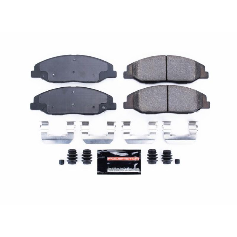 Power Stop 08-14 Cadillac CTS Front Z23 Evolution Sport Brake Pads w/Hardware - Z23-1332