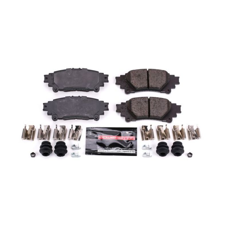Power Stop 16-17 Lexus GS200t Rear Z23 Evolution Sport Brake Pads w/Hardware - Z23-1391A