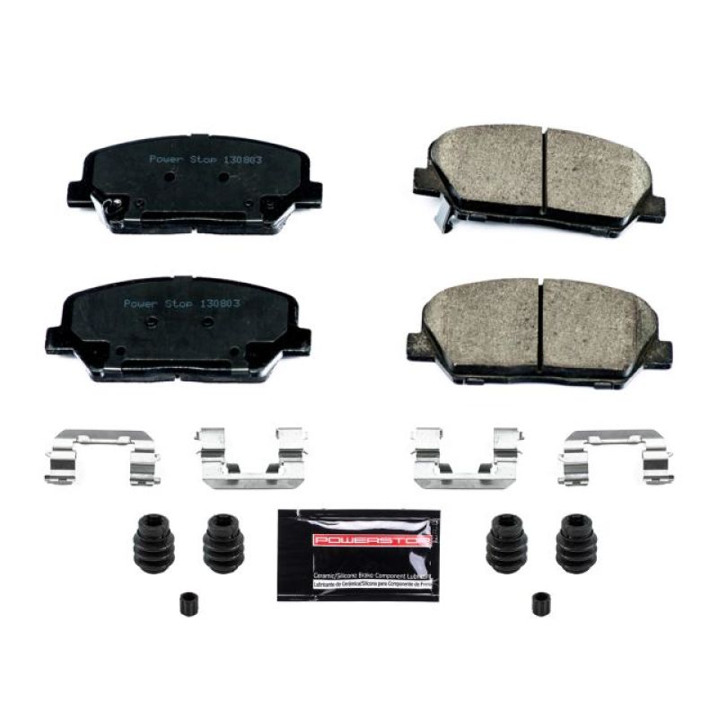 Power Stop 10-16 Hyundai Genesis Coupe Front Z23 Evolution Sport Brake Pads w/Hardware - Z23-1413