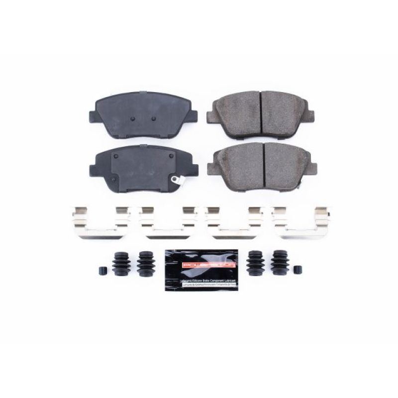 Power Stop 11-15 Hyundai Sonata Front Z23 Evolution Sport Brake Pads w/Hardware - Z23-1444