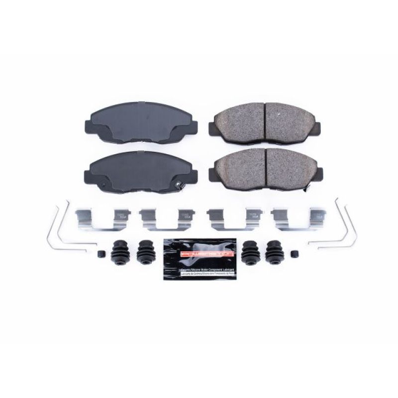Power Stop 12-15 Honda Civic Front Z23 Evolution Sport Brake Pads w/Hardware - Z23-1578