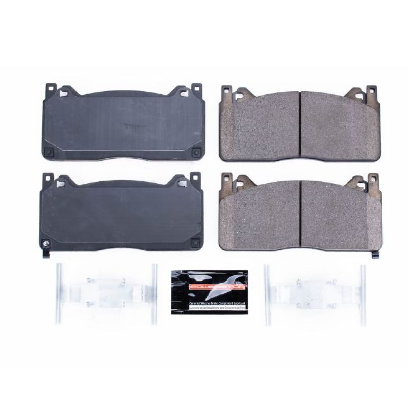 Power Stop 16-19 Ford Mustang Front Z23 Evolution Sport Brake Pads w/Hardware - Z23-1853