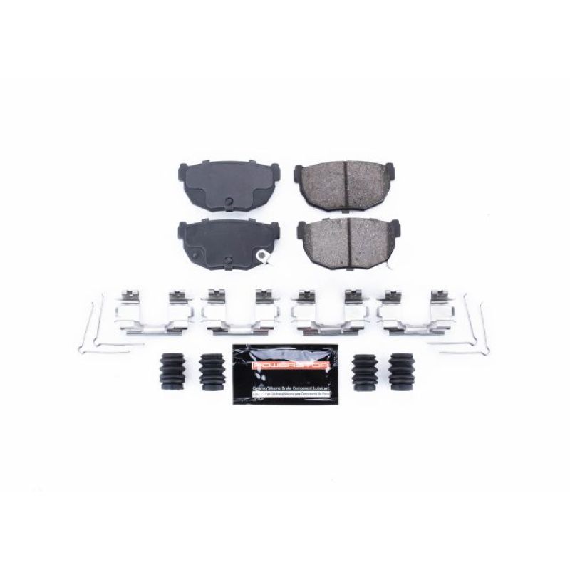 Power Stop 86-88 Nissan 200SX Rear Z23 Evolution Sport Brake Pads w/Hardware - Z23-230