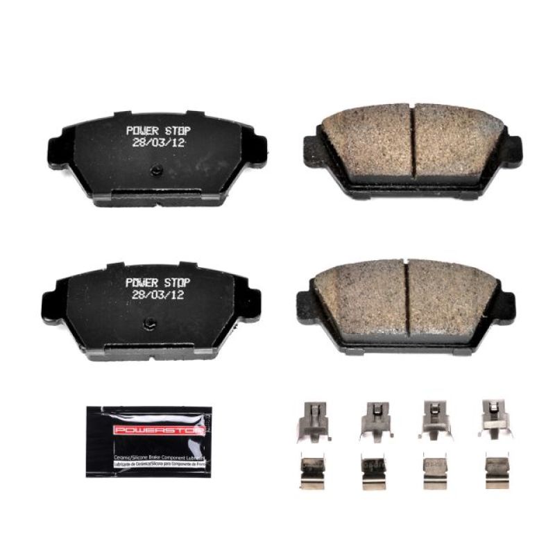 Power Stop 90-94 Eagle Talon Rear Z23 Evolution Sport Brake Pads w/Hardware - Z23-329