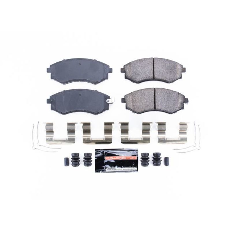 Power Stop 92-01 Hyundai Elantra Front Z23 Evolution Sport Brake Pads w/Hardware - Z23-449
