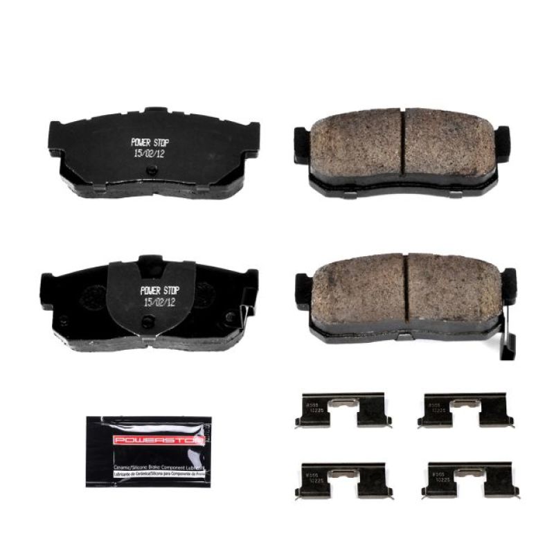 Power Stop 91-96 Infiniti G20 Rear Z23 Evolution Sport Brake Pads w/Hardware - Z23-540