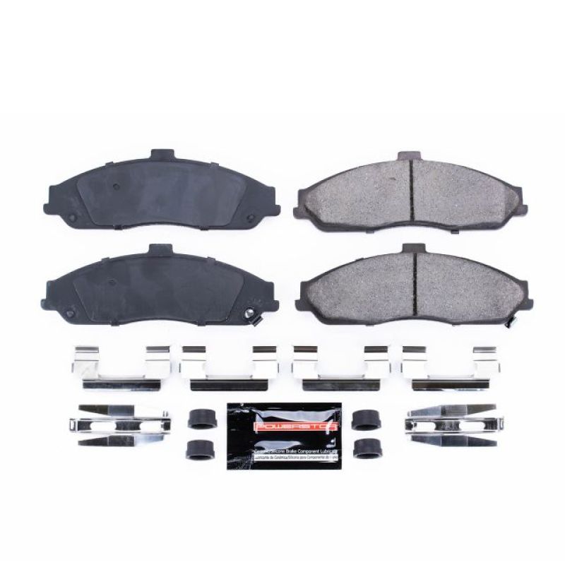 Power Stop 04-09 Cadillac XLR Front Z23 Evolution Sport Brake Pads w/Hardware - Z23-731