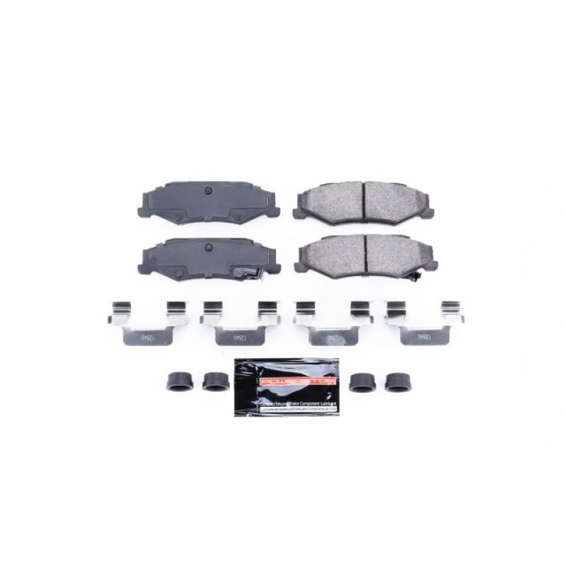 Power Stop 04-09 Cadillac XLR Rear Z23 Evolution Sport Brake Pads w/Hardware - Z23-732