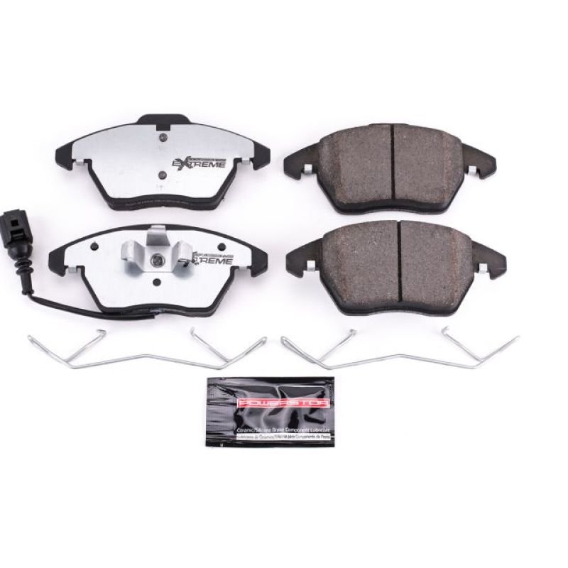 Power Stop 06-13 Audi A3 Front Z26 Extreme Street Brake Pads w/Hardware - Z26-1107