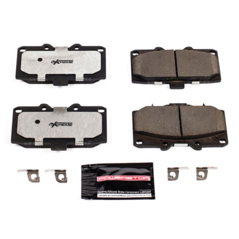 Power Stop 06-07 Subaru Impreza Front Z26 Extreme Street Brake Pads w/Hardware - Z26-1182