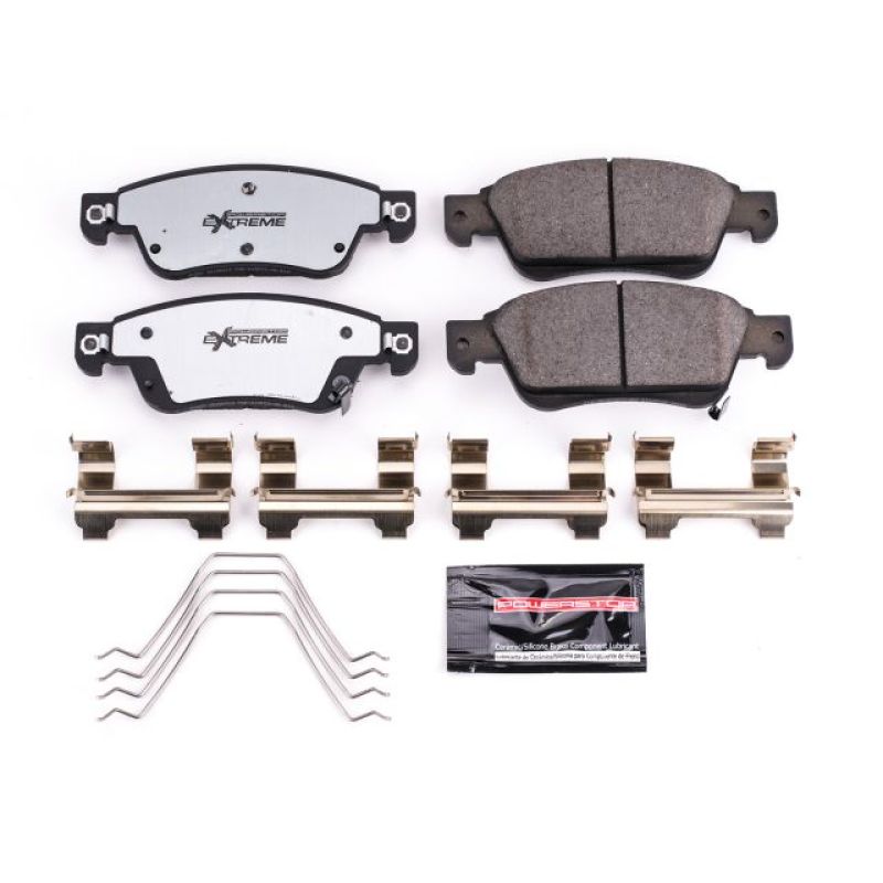 Power Stop 07-08 Infiniti G35 Front Z26 Extreme Street Brake Pads w/Hardware - Z26-1287