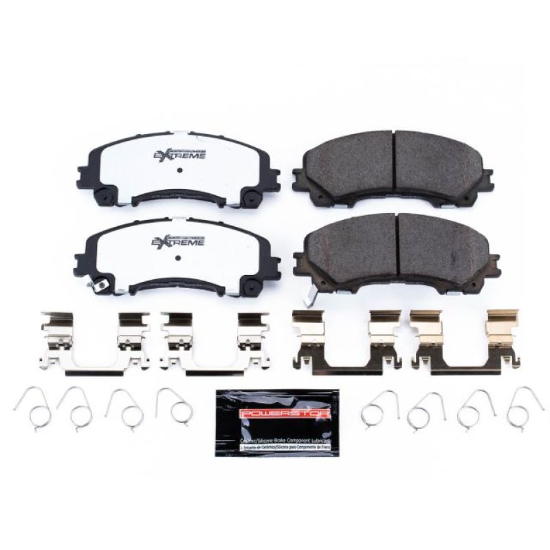 Power Stop 14-19 Infiniti Q50 Front Z26 Extreme Street Brake Pads w/Hardware - Z26-1736