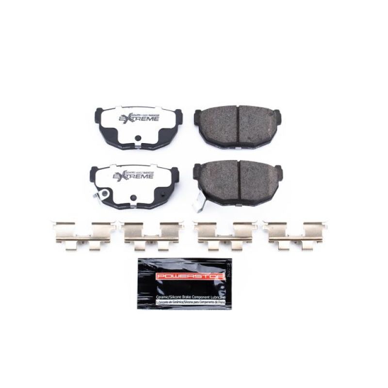 Power Stop 86-88 Nissan 200SX Rear Z26 Extreme Street Brake Pads w/Hardware - Z26-230
