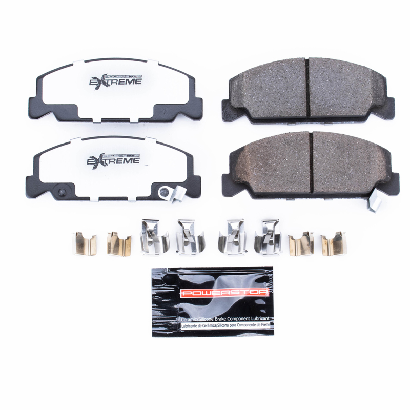 Power Stop 90-00 Honda Civic Front Z26 Extreme Street Brake Pads w/Hardware - Z26-273