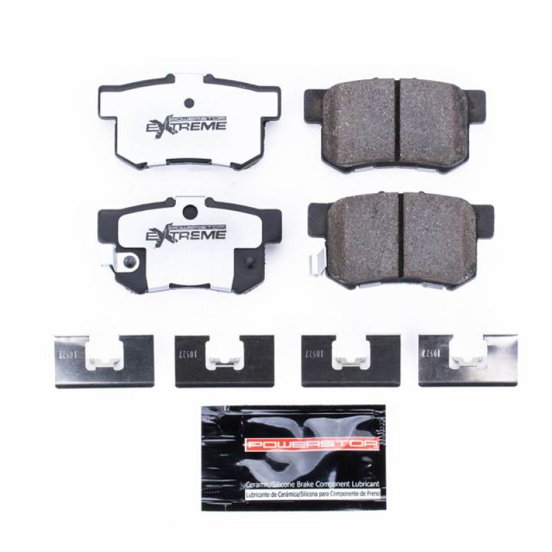 Power Stop 01-03 Acura CL Rear Z26 Extreme Street Brake Pads w/Hardware - Z26-536