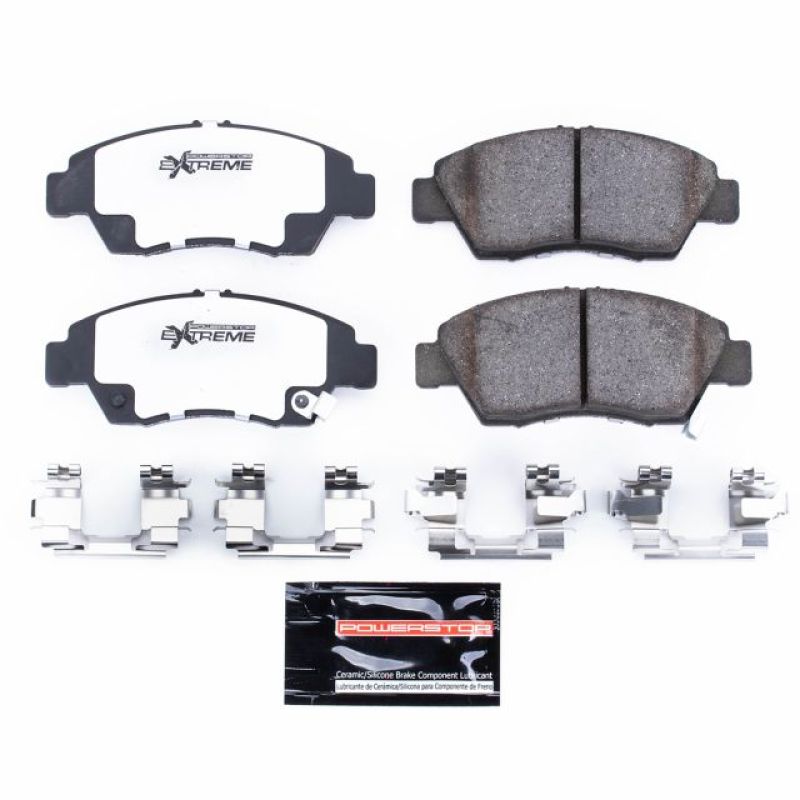 Power Stop 02-06 Acura RSX Front Z26 Extreme Street Brake Pads w/Hardware - Z26-621