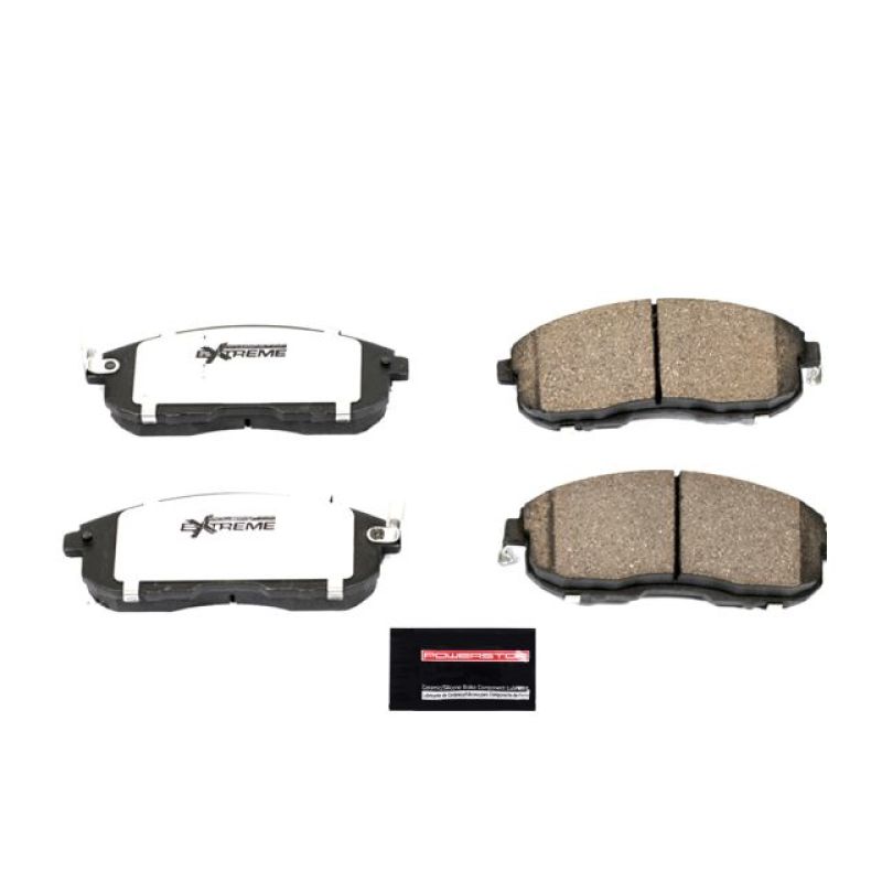 Power Stop 03-05 Infiniti G35 Front Z26 Extreme Street Brake Pads w/Hardware - Z26-815